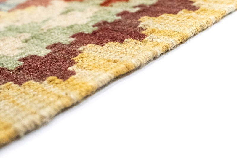 Dywan Kelim - Orientalny - 145 x 101 cm - pomarańczowy