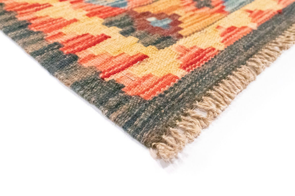 Dywan Kelim - Orientalny - 127 x 86 cm - żółty