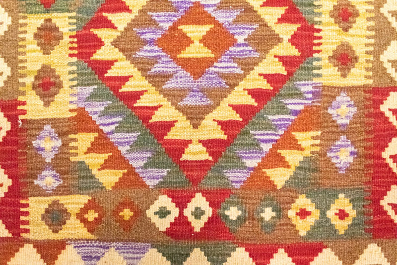 Dywan Kelim - Orientalny - 117 x 75 cm - czerwony