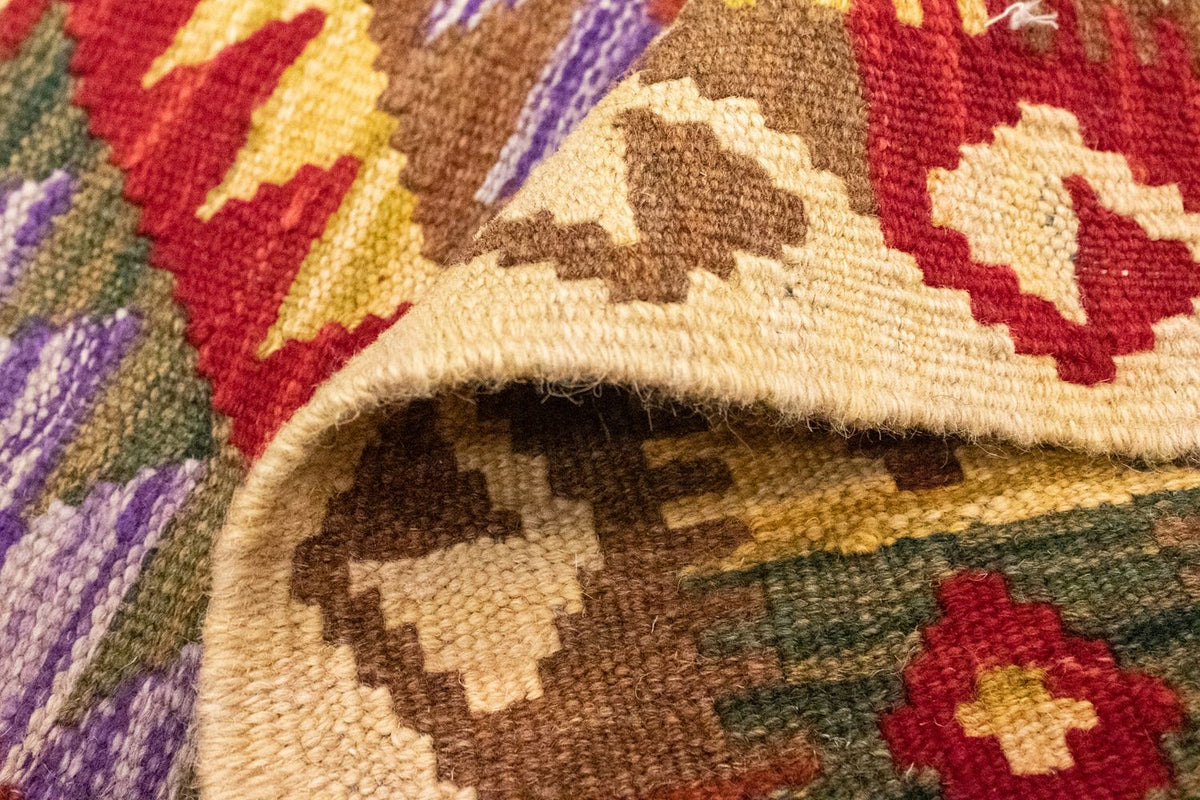 Dywan Kelim - Orientalny - 117 x 75 cm - czerwony