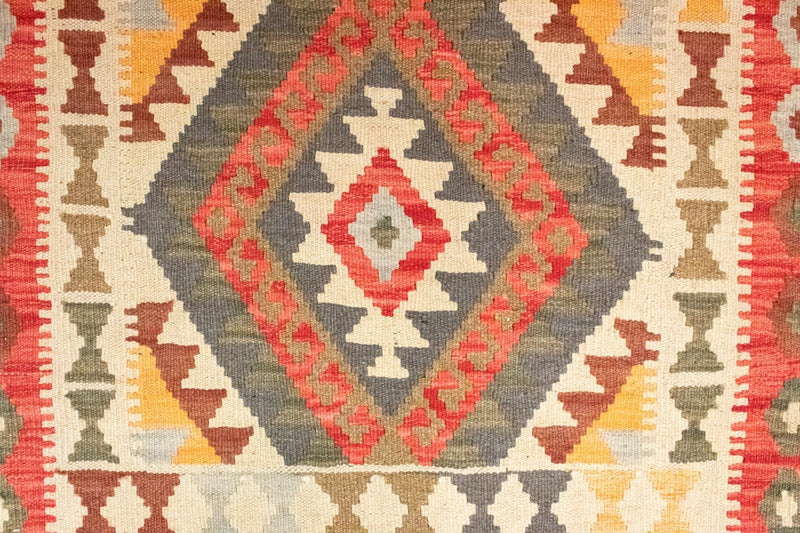 Dywan Kelim - Orientalny - 120 x 77 cm - pomarańczowy