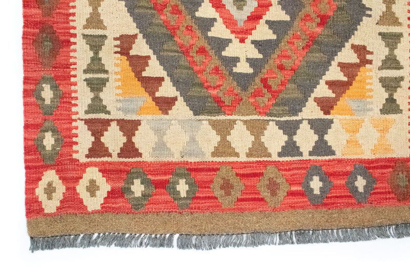 Dywan Kelim - Orientalny - 120 x 77 cm - pomarańczowy