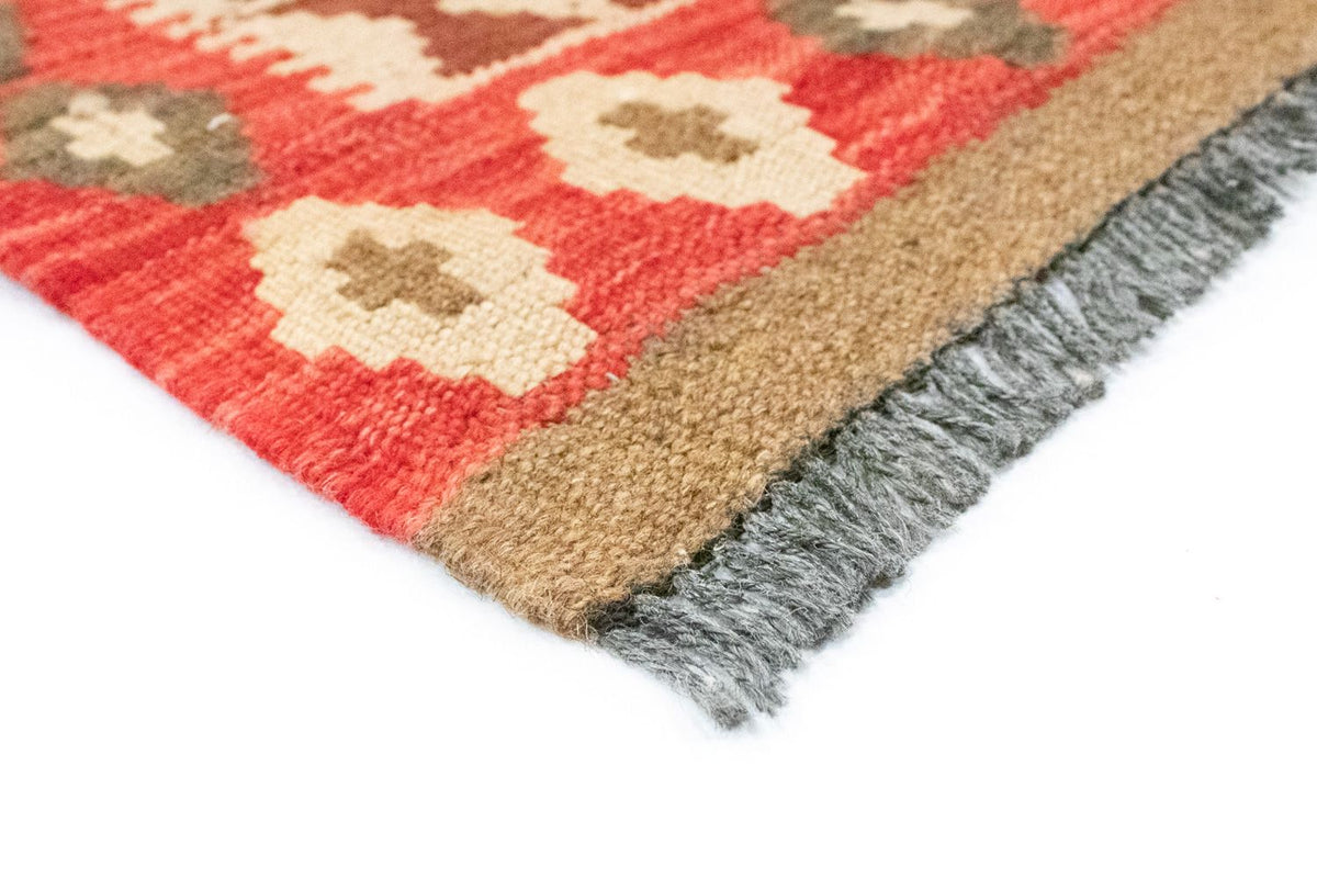 Dywan Kelim - Orientalny - 120 x 77 cm - pomarańczowy