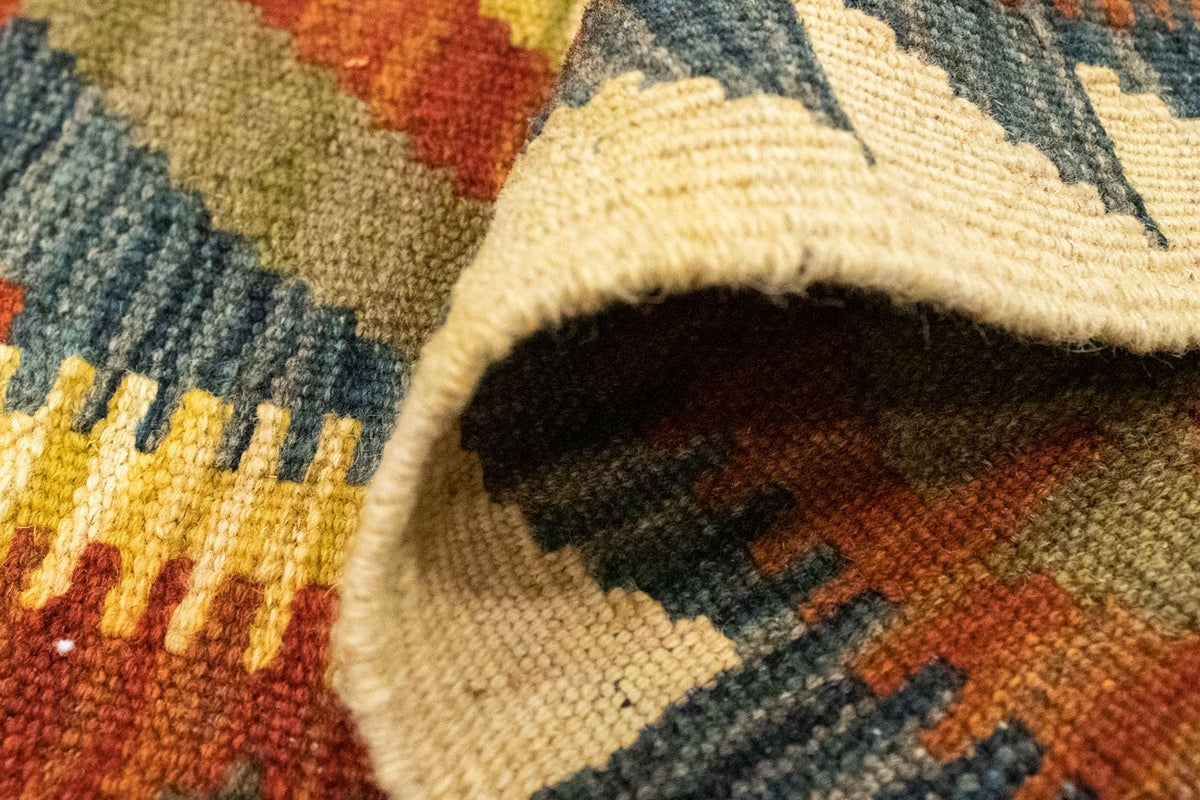 Dywan Kelim - Orientalny - 127 x 83 cm - brązowy