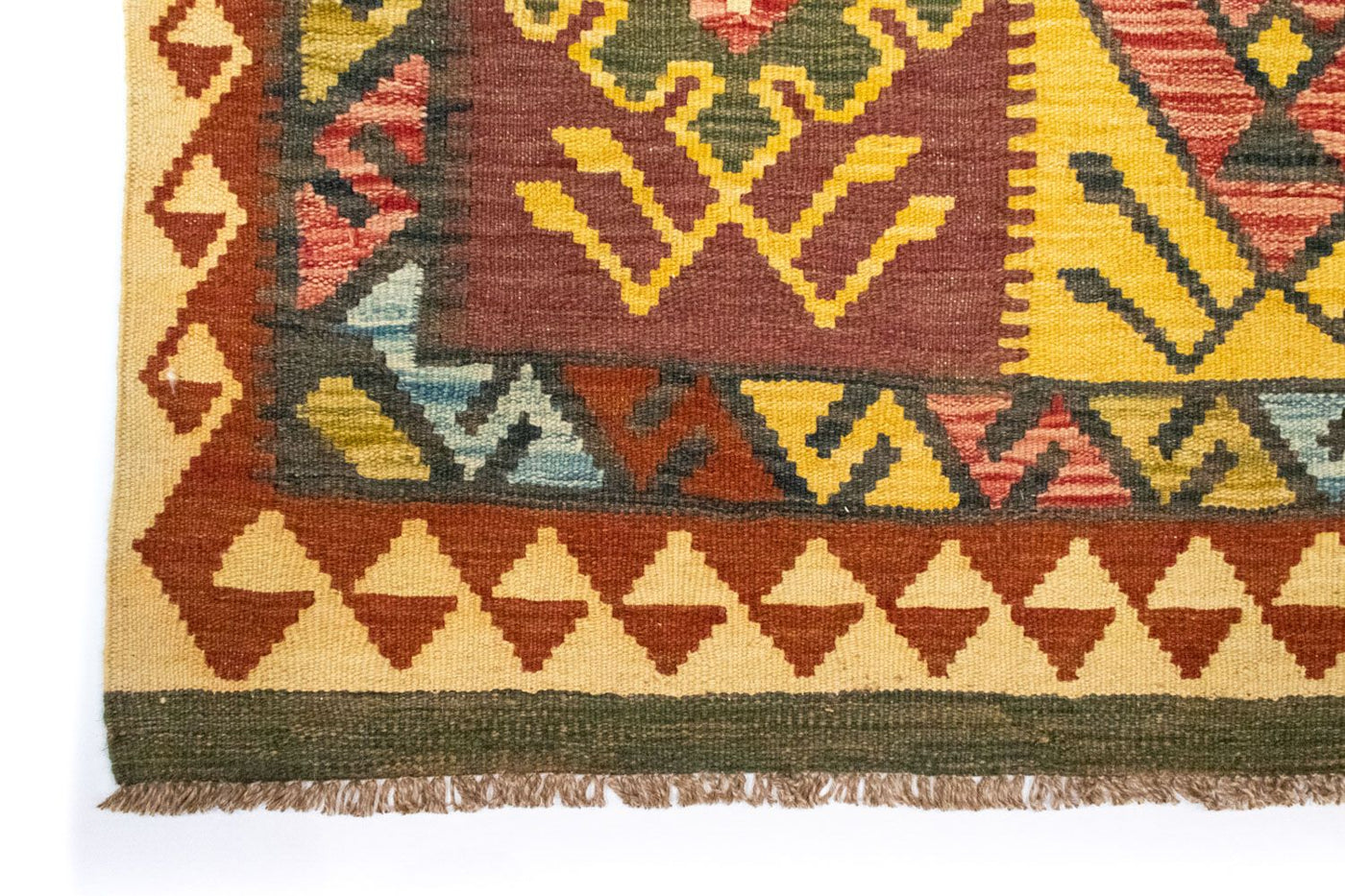 Kilim afgański Dywan 131x88cm