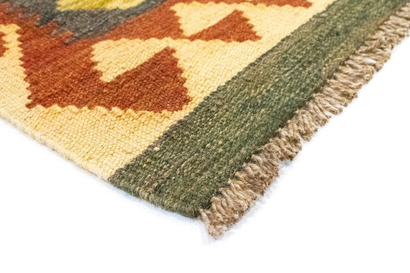 Dywan Kelim - Orientalny - 131 x 88 cm - brązowy