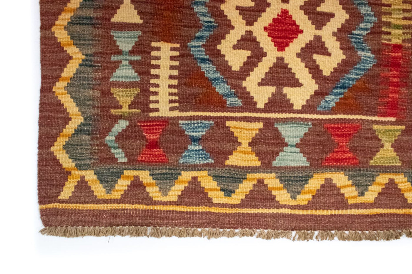 Kilim afgański Dywan 125x86cm