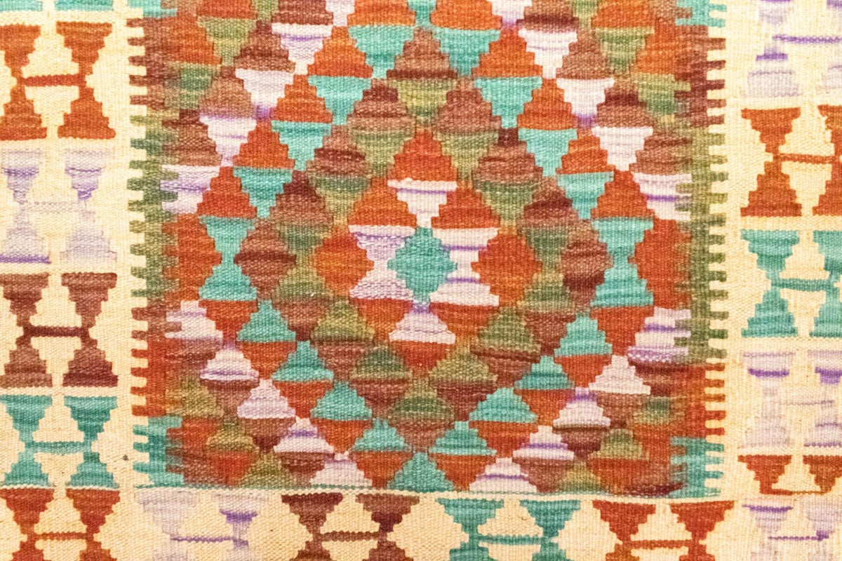 Dywan Kelim - Orientalny - 114 x 77 cm - wielokolorowy