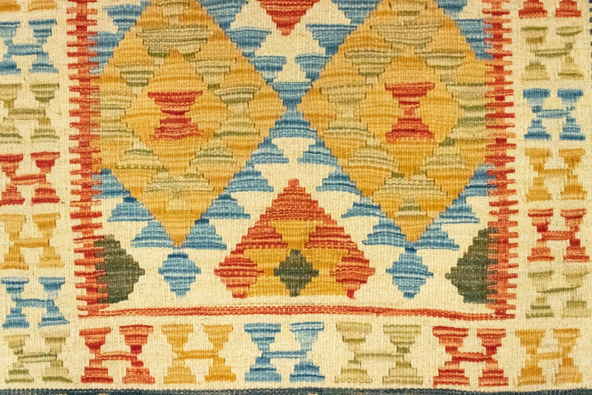 Dywan Kelim - Orientalny - 127 x 81 cm - beżowy