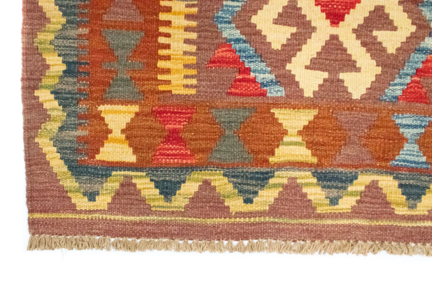 Kilim afgański Dywan 119x82cm