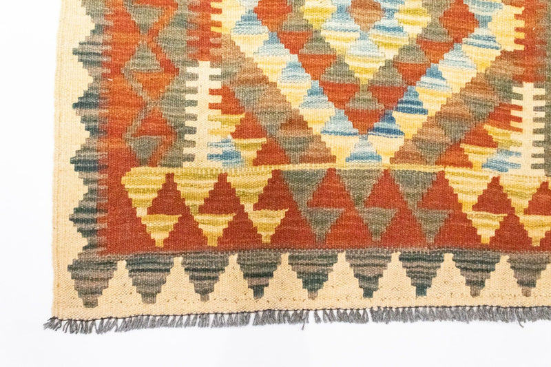 Dywan Kelim - Orientalny - 117 x 78 cm - brązowy