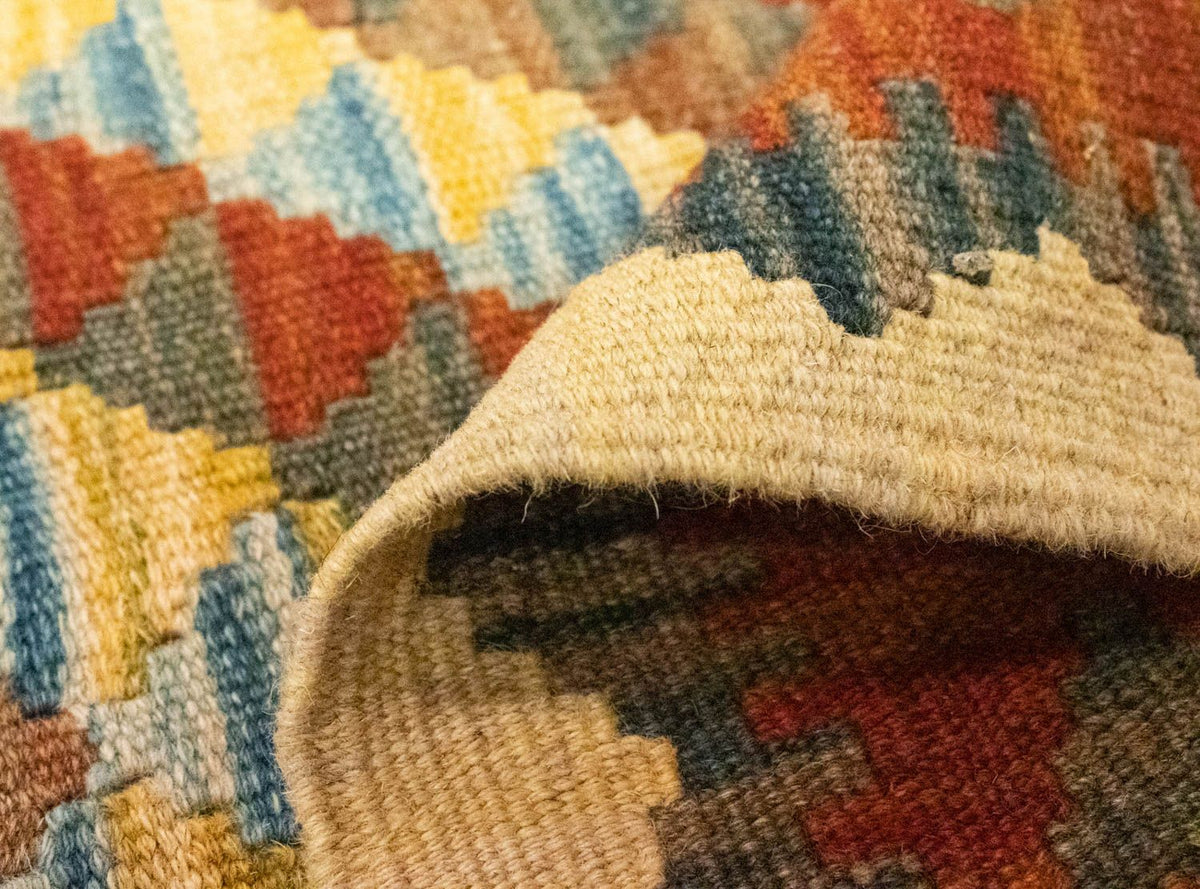 Dywan Kelim - Orientalny - 117 x 78 cm - brązowy