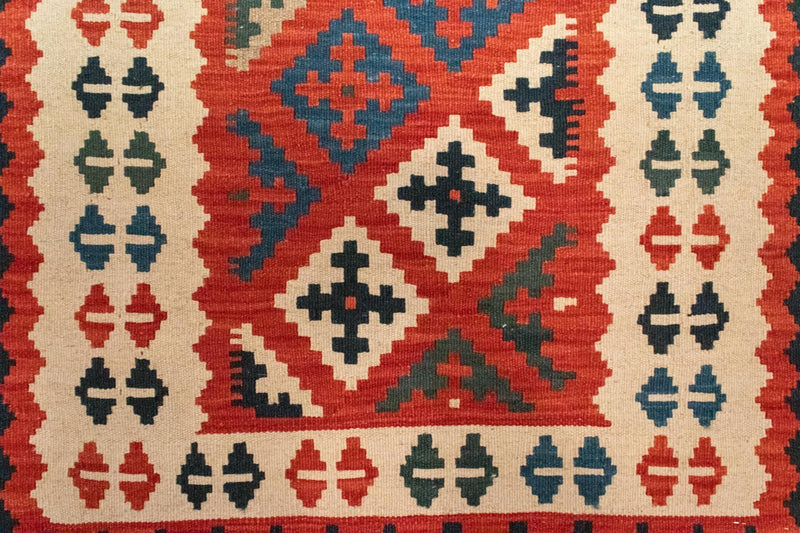 Dywan Kelim - Orientalny - 118 x 79 cm - wielokolorowy