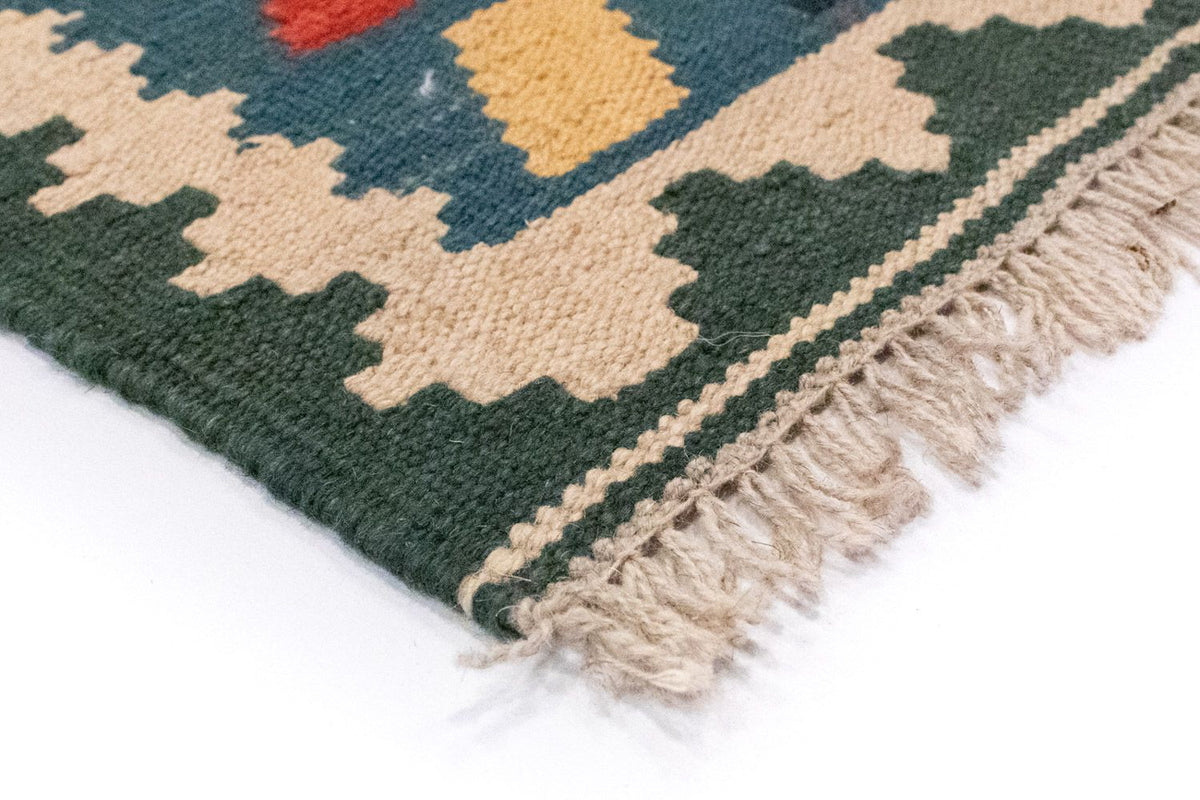 Dywan Kelim - Orientalny - 122 x 83 cm - pomarańczowy