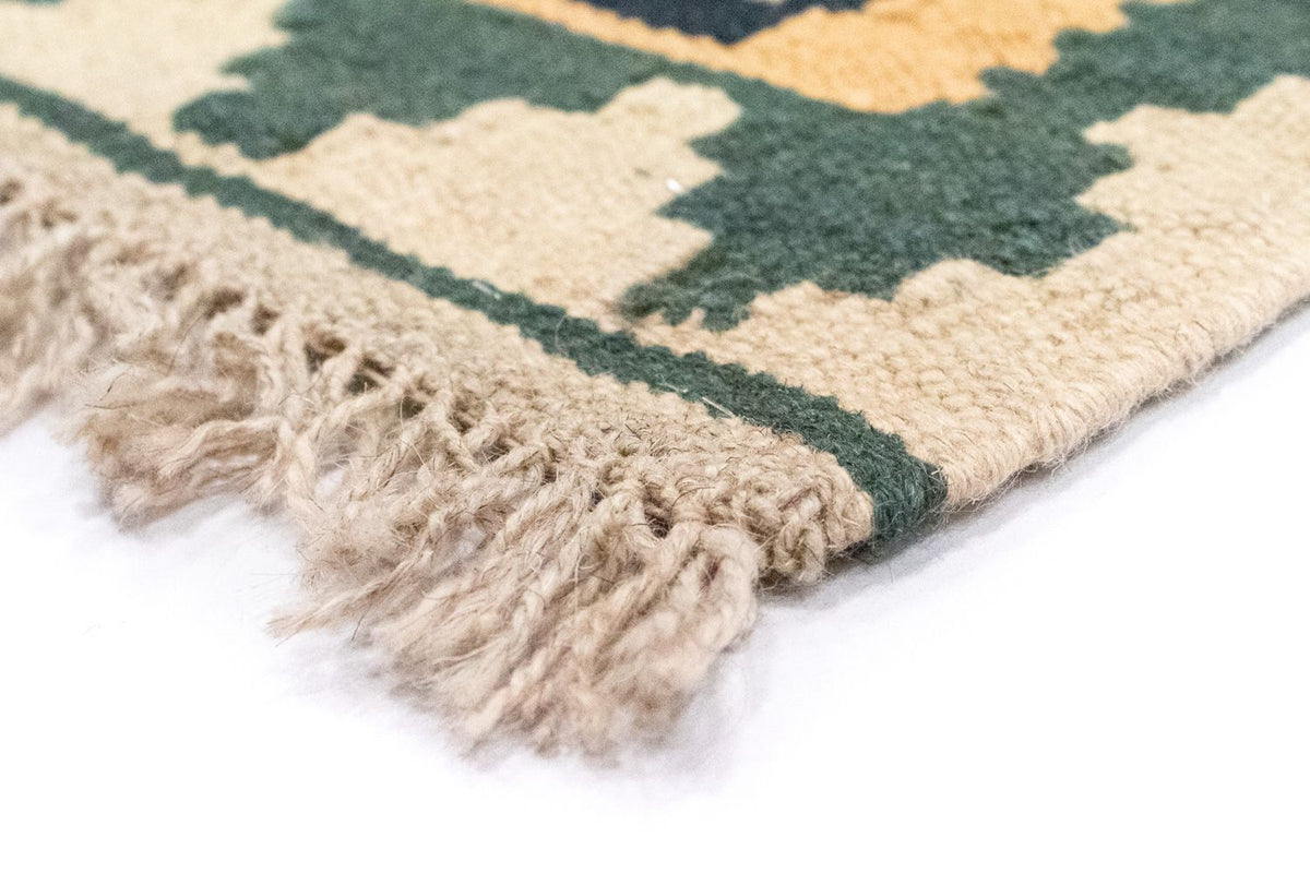 Dywan Kelim - Orientalny - 128 x 87 cm - niebieski