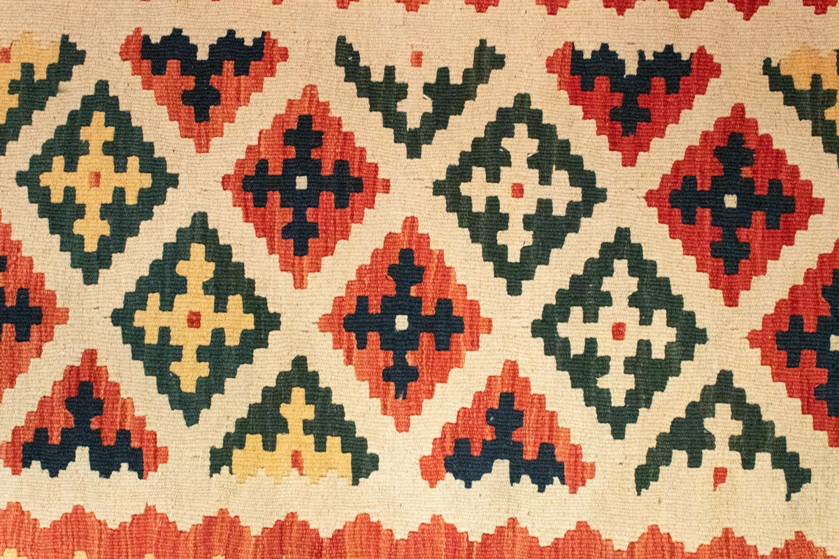 Dywan Kelim - Orientalny - 125 x 86 cm - beżowy