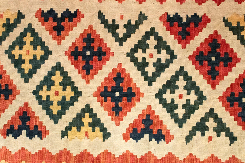 Dywan Kelim - Orientalny - 125 x 86 cm - beżowy