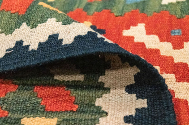 Dywan Kelim - Orientalny - 120 x 80 cm - zielona