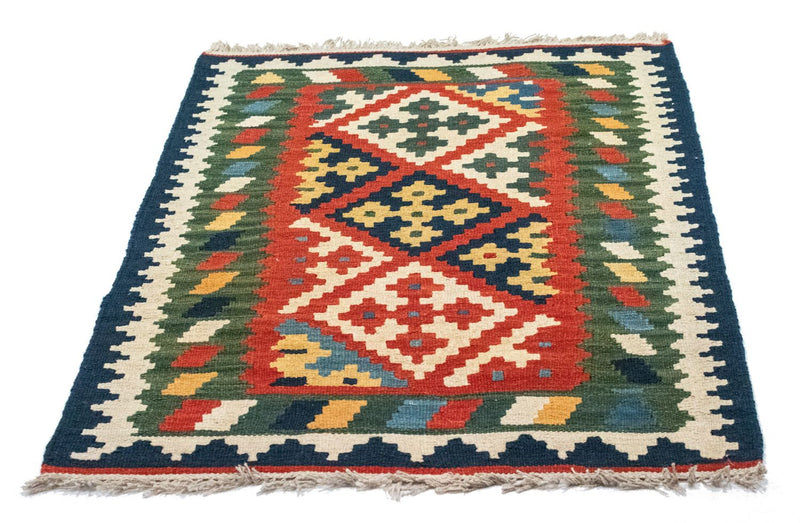 Dywan Kelim - Orientalny - 120 x 80 cm - zielona