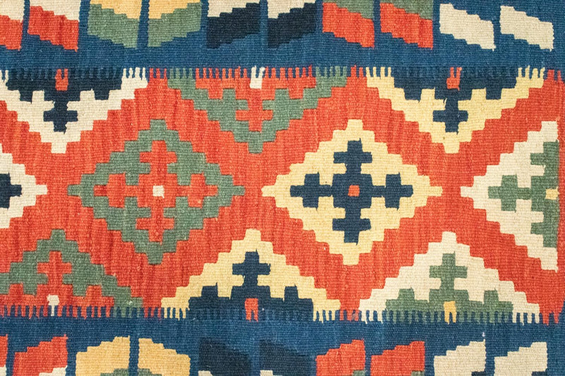 Dywan Kelim - Orientalny - 117 x 79 cm - pomarańczowy