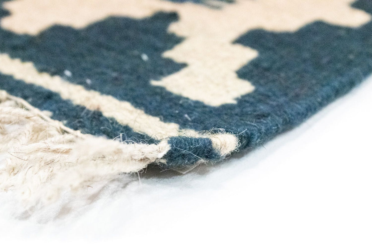 Dywan Kelim - Orientalny - 117 x 79 cm - pomarańczowy