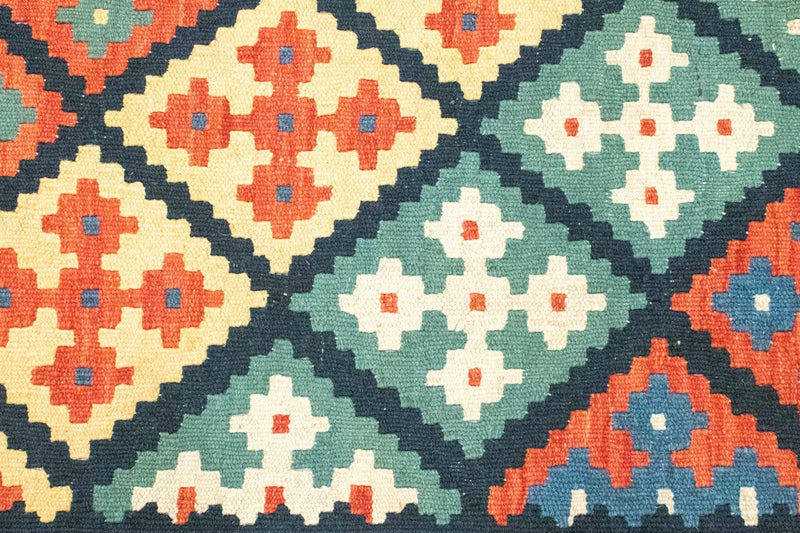 Dywan Kelim - Orientalny - 123 x 82 cm - niebieski