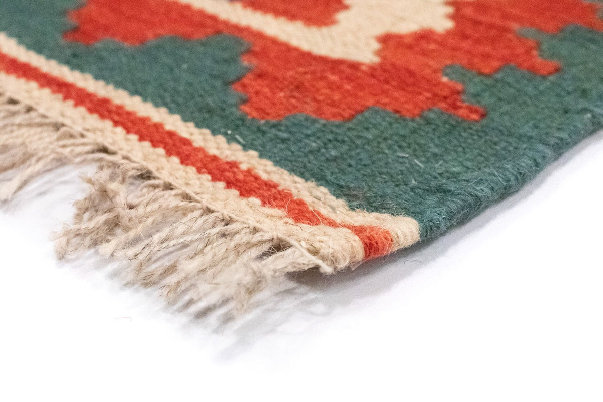 Dywan Kelim - Orientalny - 123 x 82 cm - niebieski