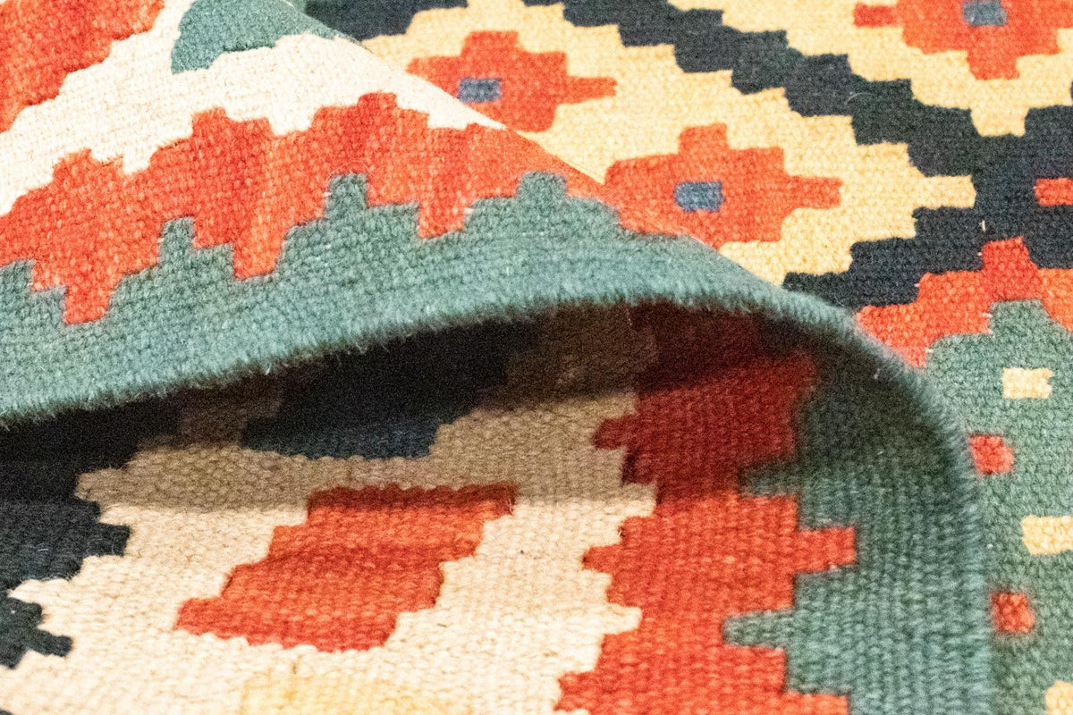 Dywan Kelim - Orientalny - 123 x 82 cm - niebieski