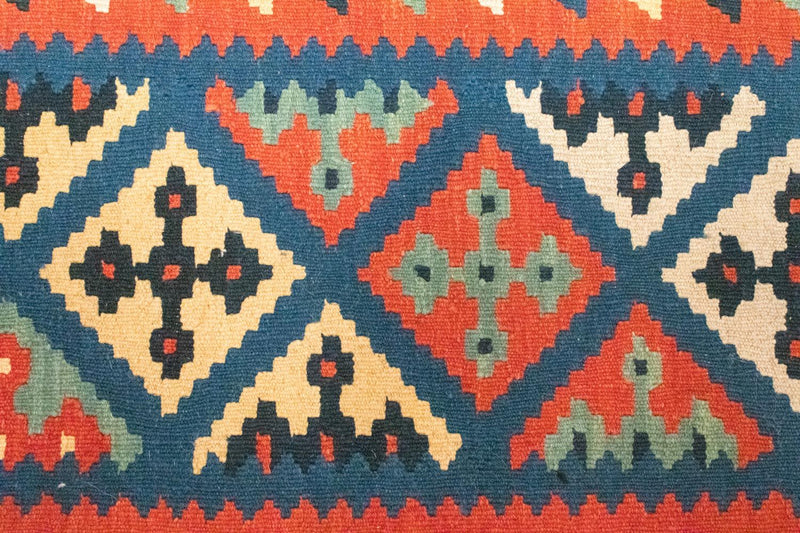 Dywan Kelim - Orientalny - 120 x 80 cm - pomarańczowy