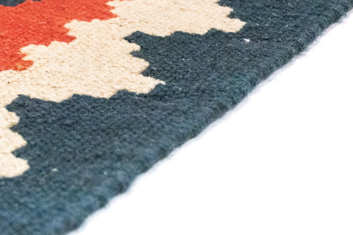 Dywan Kelim - Orientalny - 120 x 80 cm - pomarańczowy