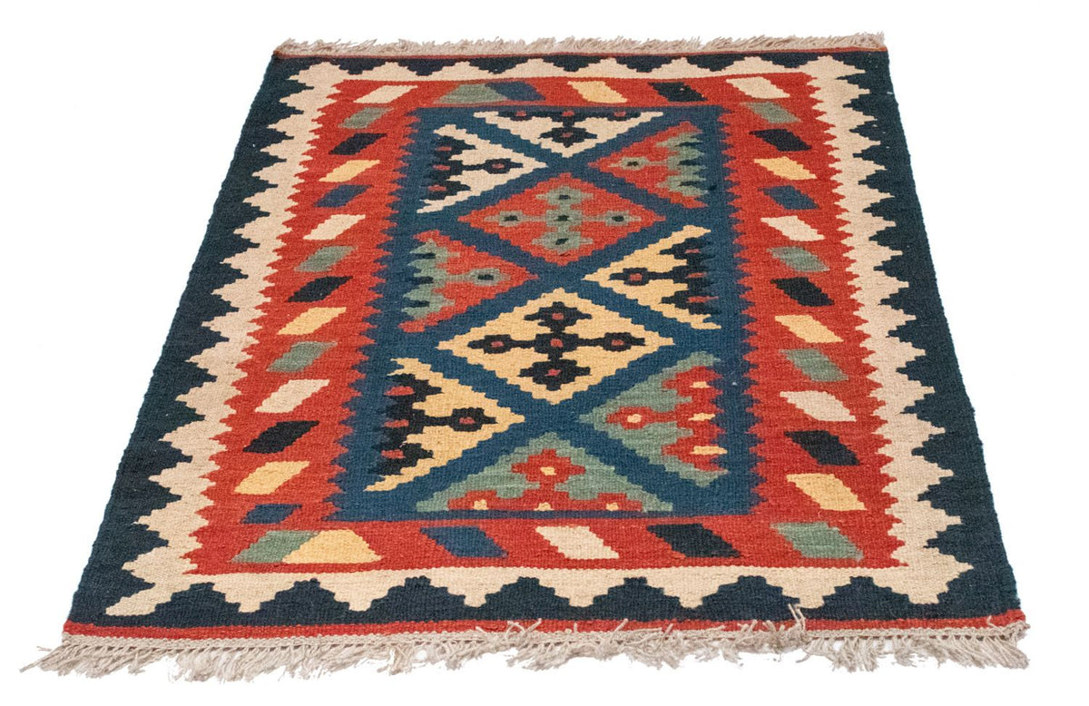 Dywan Kelim - Orientalny - 120 x 80 cm - pomarańczowy