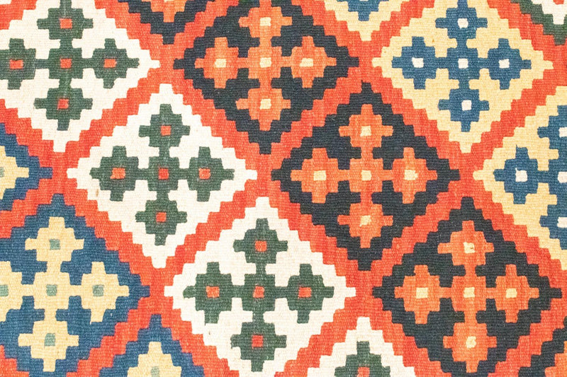 Dywan Kelim - Orientalny - 121 x 85 cm - wielokolorowy