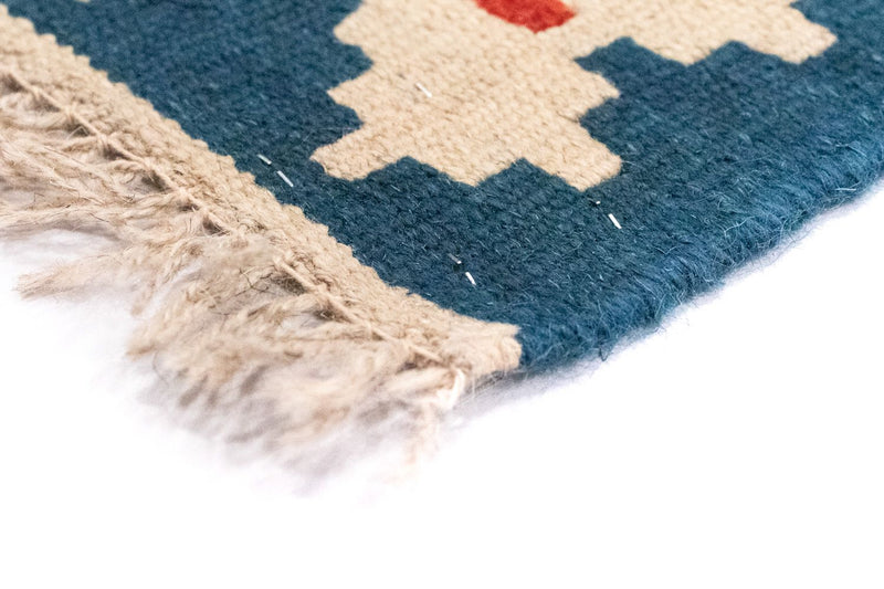 Dywan Kelim - Orientalny - 121 x 85 cm - wielokolorowy