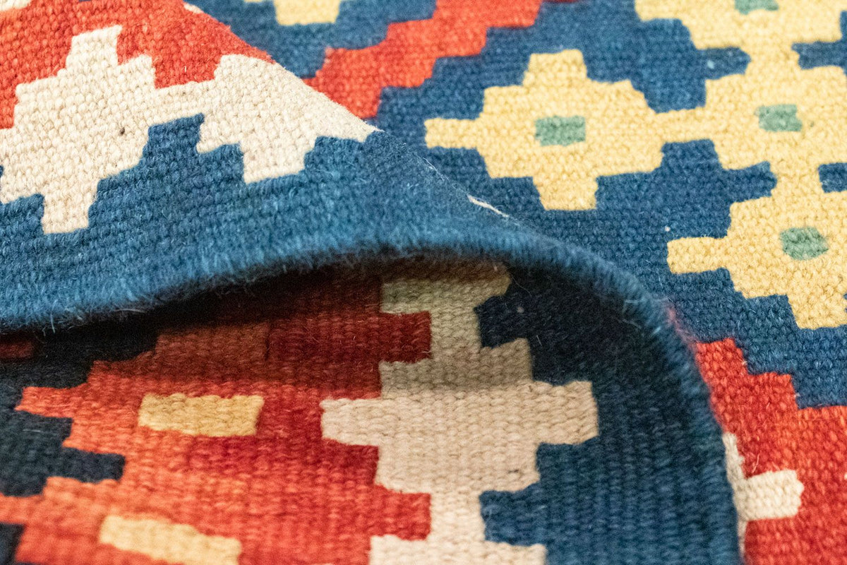 Dywan Kelim - Orientalny - 121 x 85 cm - wielokolorowy