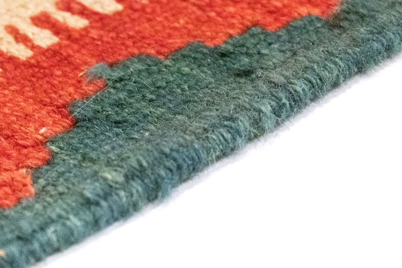 Dywan Kelim - Orientalny - 127 x 80 cm - pomarańczowy