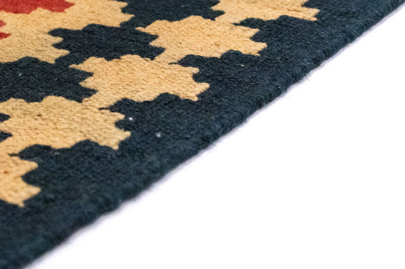 Dywan Kelim - Orientalny - 127 x 84 cm - pomarańczowy