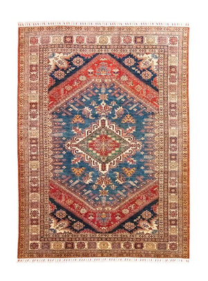 Dywan Ziegler - Kazak - 292 x 206 cm - niebieski