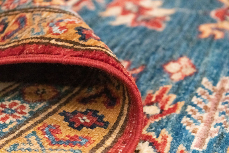 Dywan Ziegler - Kazak - 292 x 206 cm - niebieski