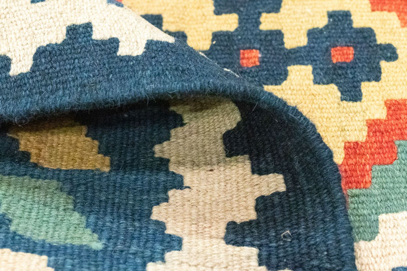 Dywan Kelim - Orientalny - 118 x 84 cm - wielokolorowy