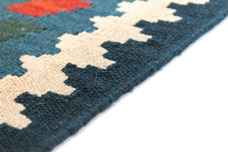 Dywan Kelim - Orientalny - 121 x 81 cm - czerwony