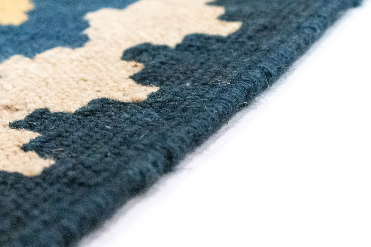 Dywan Kelim - Orientalny - 122 x 80 cm - pomarańczowy