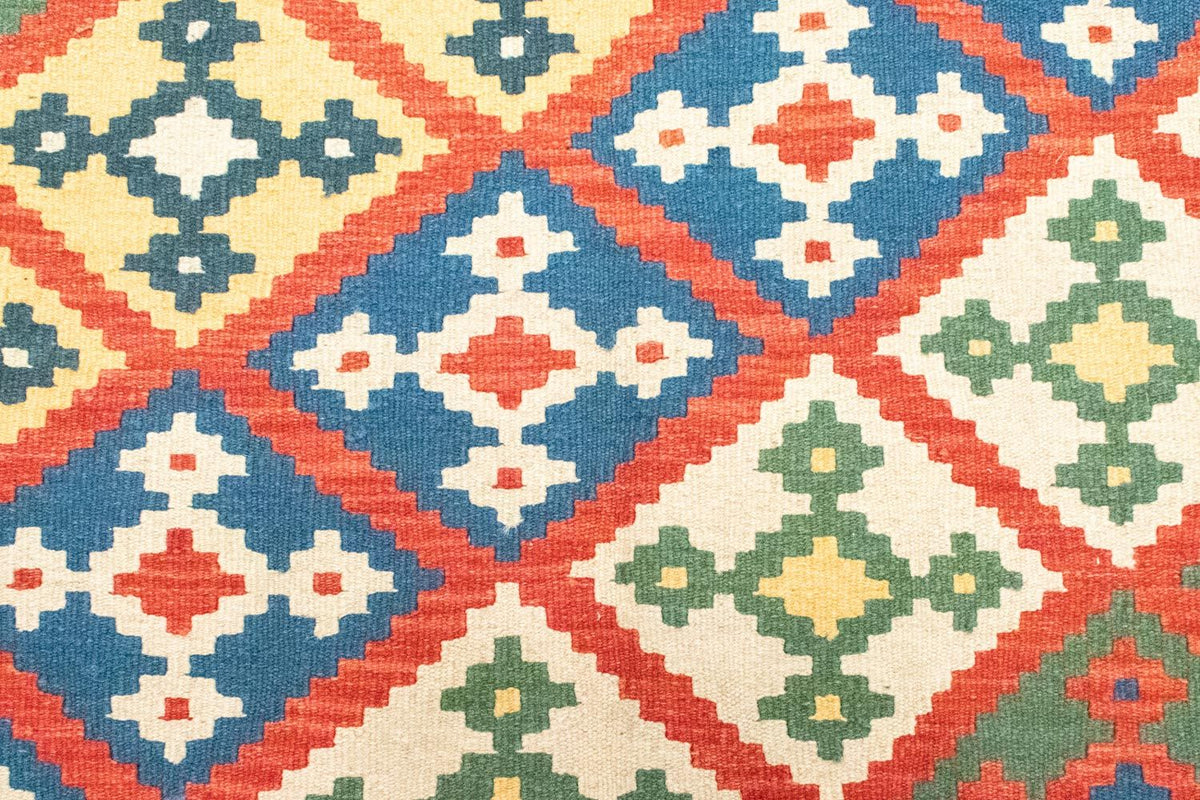 Dywan Kelim - Orientalny - 236 x 170 cm - pomarańczowy