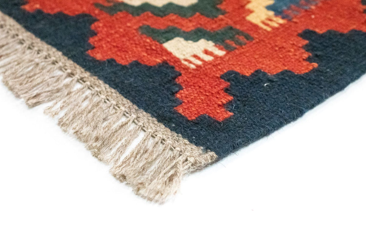 Dywan Kelim - Orientalny - 260 x 180 cm - pomarańczowy