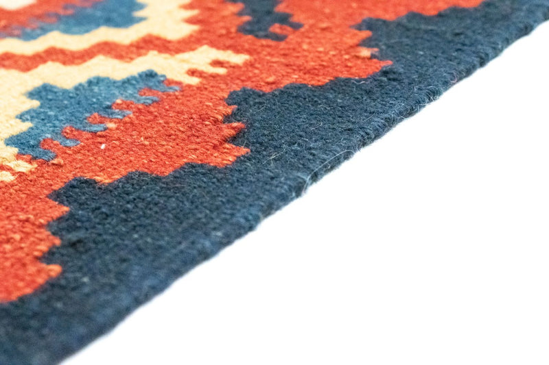 Dywan Kelim - Orientalny - 260 x 180 cm - pomarańczowy