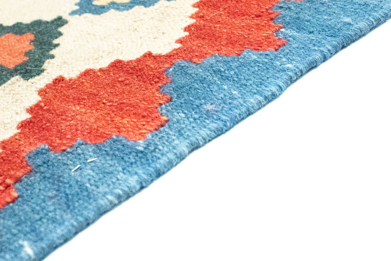 Dywan Kelim - Orientalny - 240 x 166 cm - pomarańczowy