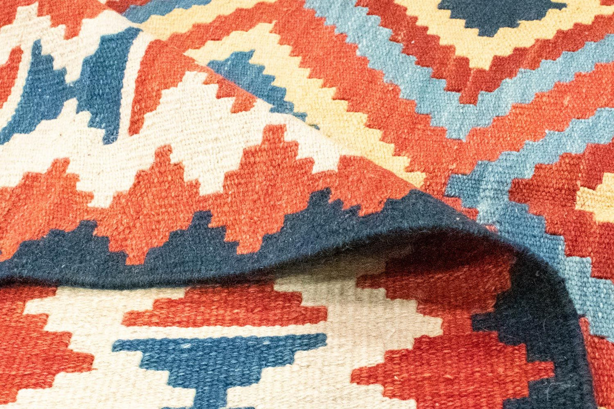 Dywan Kelim - Orientalny - 240 x 170 cm - pomarańczowy