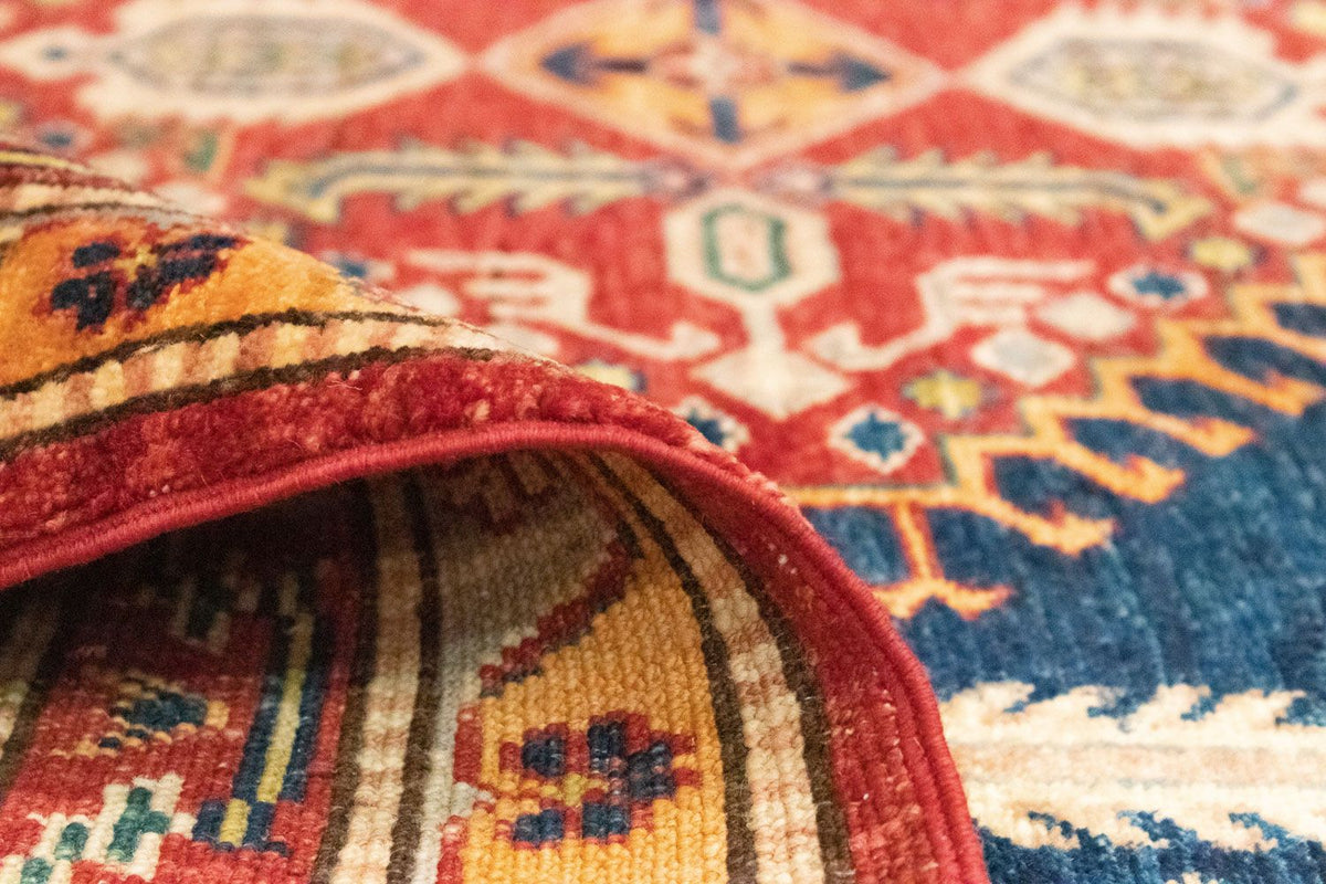 Dywan Ziegler - Kazak - 297 x 207 cm - niebieski