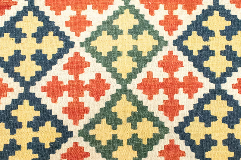 Dywan Kelim - Orientalny - 248 x 170 cm - pomarańczowy