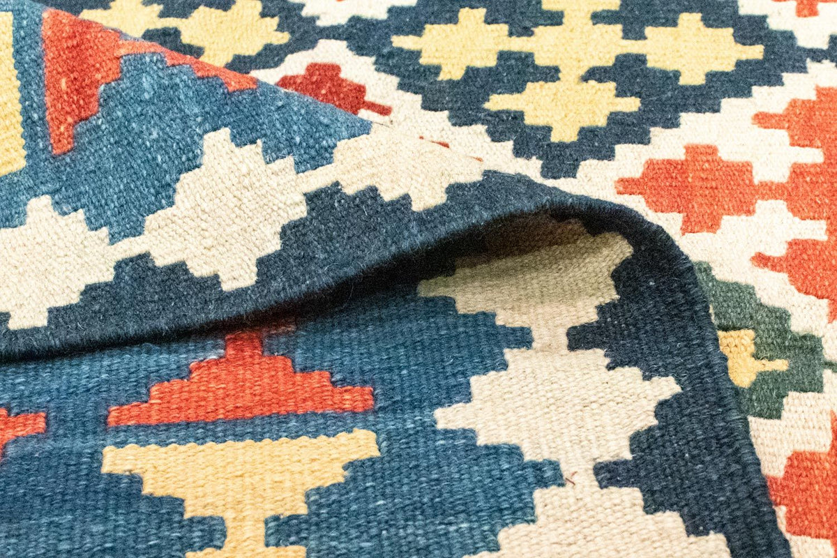 Dywan Kelim - Orientalny - 248 x 170 cm - pomarańczowy