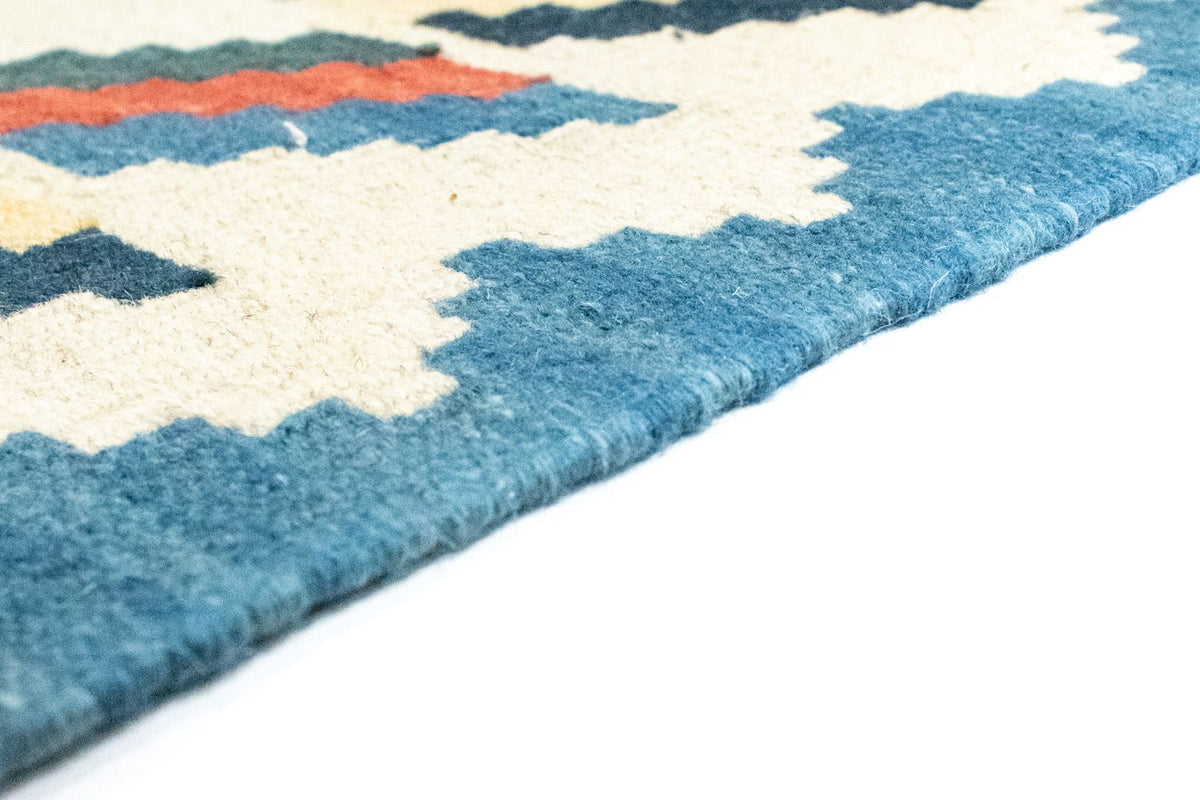 Dywan Kelim - Orientalny - 250 x 165 cm - niebieski